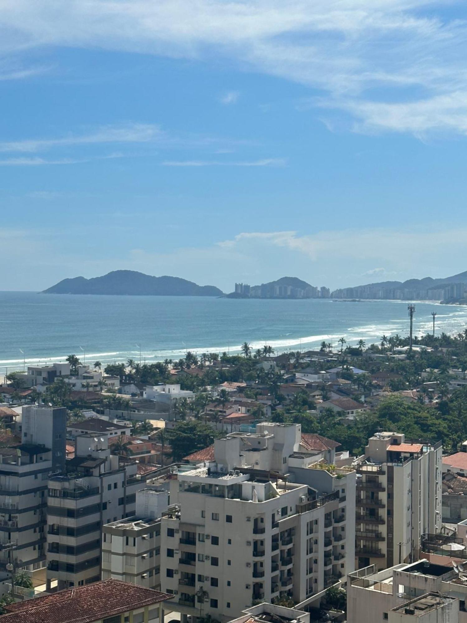 גוארויה Enseada Apto Novo Vista Mar מראה חיצוני תמונה